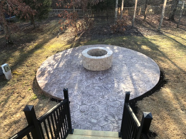 Stamped Concrete Patio