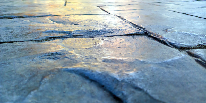 Stamped Concrete Patios in High Point, North Carolina 